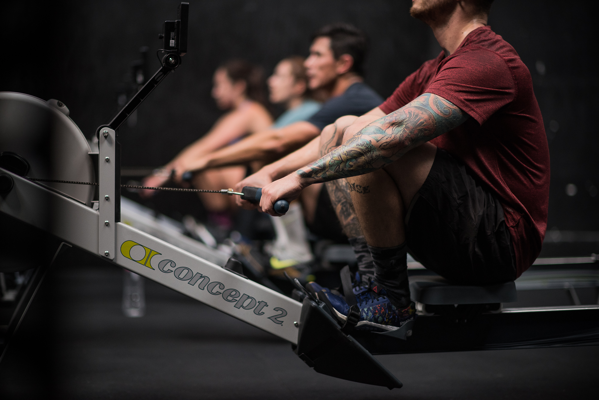 Hero shot of the training floor at Instinct Fitness CrossFit gym